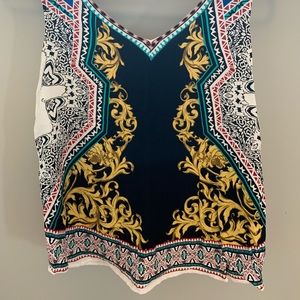 PATTERNED TANK TOP